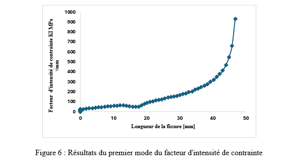 Figure 6 - resultat du premier mode